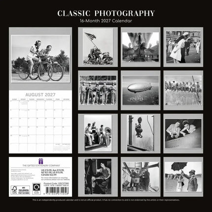 The Gifted Stationary Classic Photography Kalender 2027