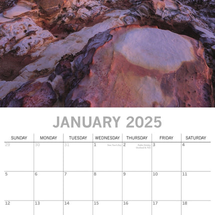 The Gifted Stationary Coastlines of Australia Kalender 2025