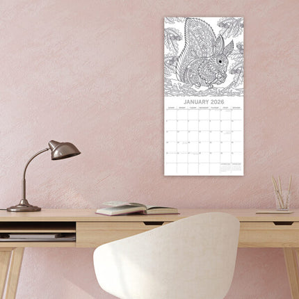The Gifted Stationary Colouring Kalender 2026