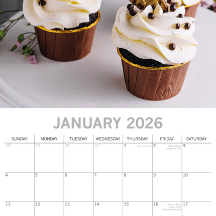 The Gifted Stationary Cupcakes Kalender 2026
