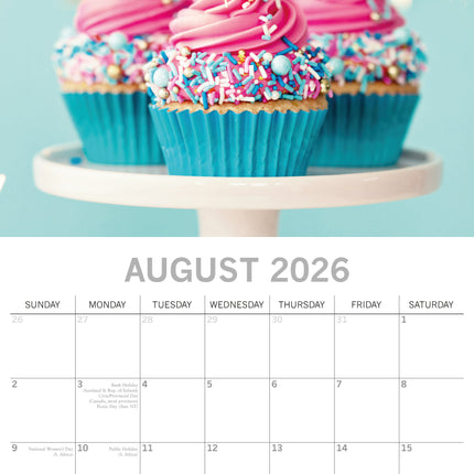The Gifted Stationary Cupcakes Kalender 2026