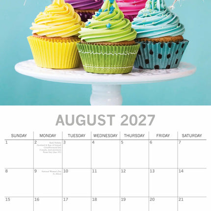 The Gifted Stationary Cupcakes Kalender 2027