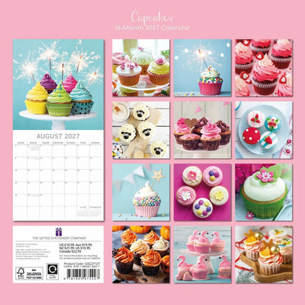 The Gifted Stationary Cupcakes Kalender 2027