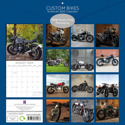 The Gifted Stationary Custom Bikes Kalender 2025