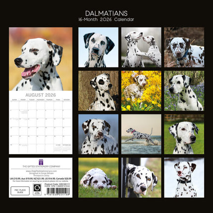 The Gifted Stationary Dalmatiër Kalender 2026