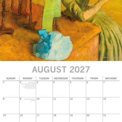 The Gifted Stationary Degas Kalender 2027