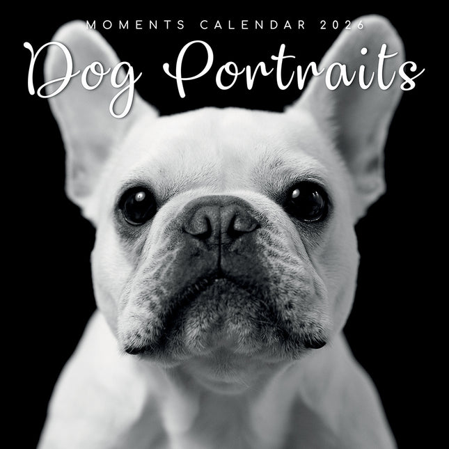 The Gifted Stationary Dog Portraits Kalender 2026