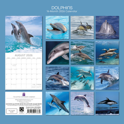 The Gifted Stationary Dolfijnen Kalender 2026