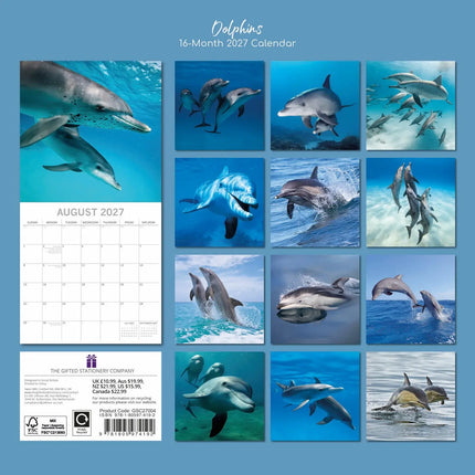The Gifted Stationary Dolfijnen Kalender 2027