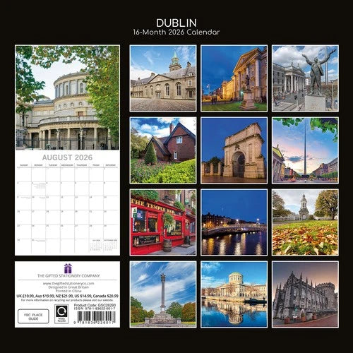 The Gifted Stationary Dublin Kalender 2026