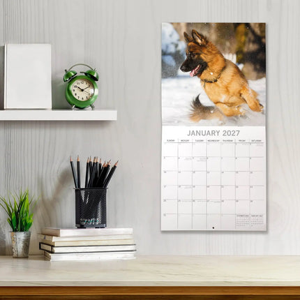 The Gifted Stationary Duitse Herder Kalender 2027