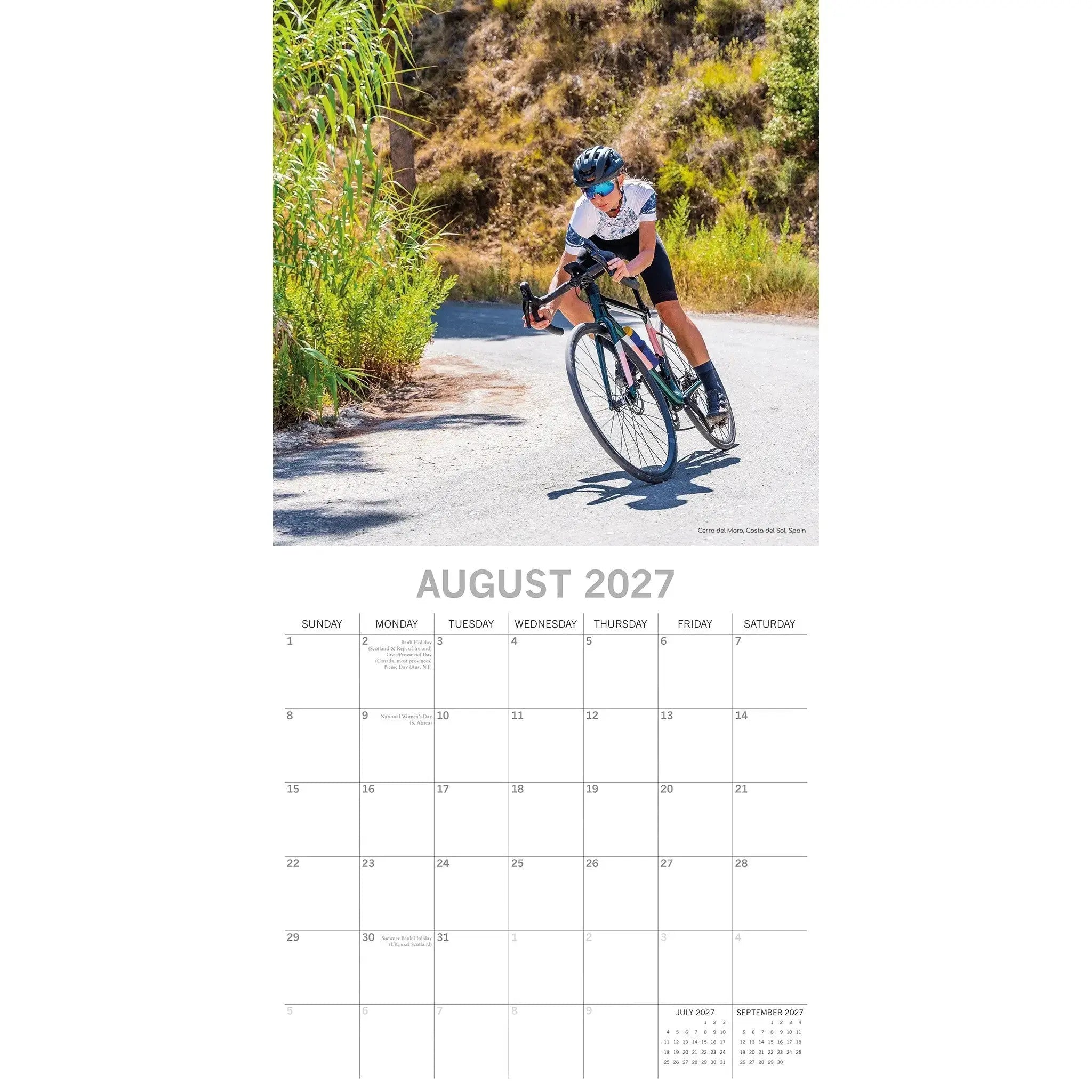 Fahrrad Kalender 2027