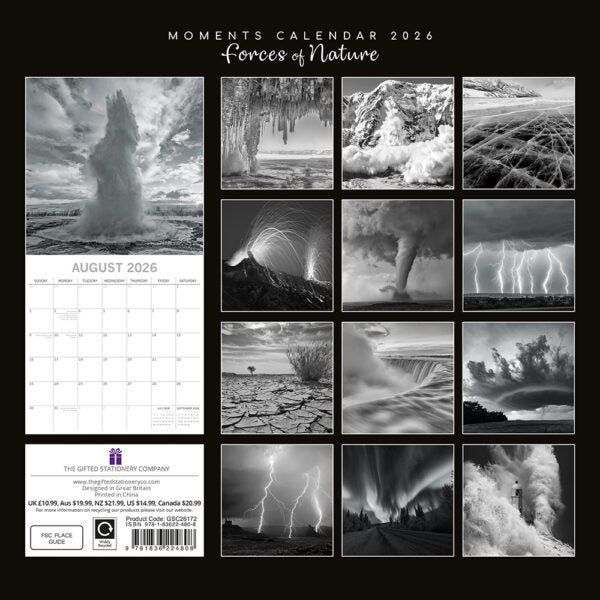 The Gifted Stationary Forces of Nature Kalender 2026