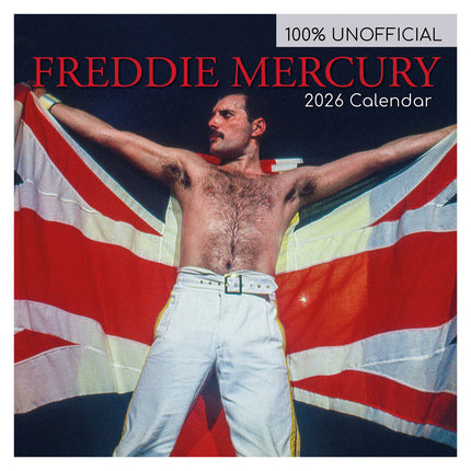 The Gifted Stationary Freddie Mercury 16 maanden Kalender 2026
