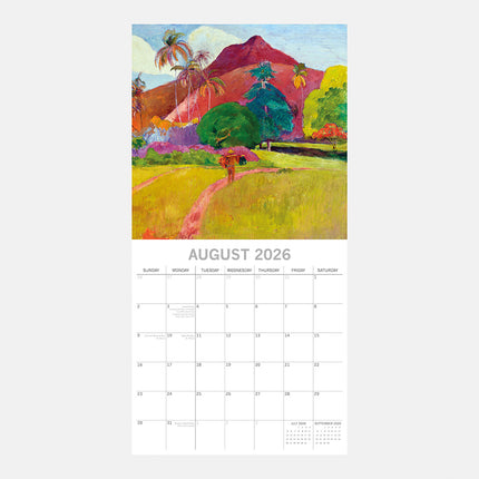 The Gifted Stationary Gauguin 16 maanden Kalender 2026