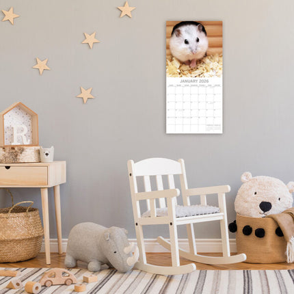 The Gifted Stationary Hamster Kalender 2026