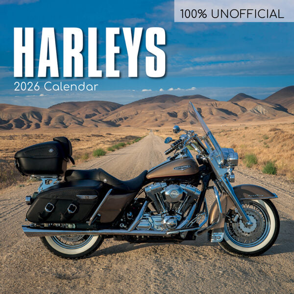 The Gifted Stationary Harley Davidson Kalender 2026