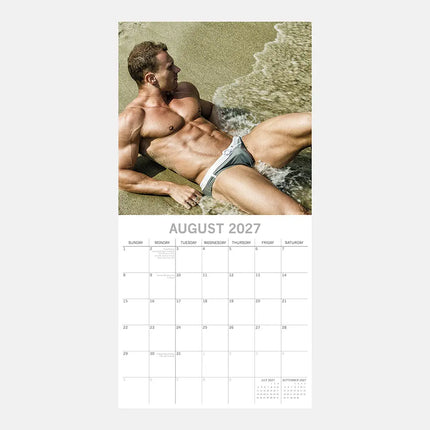 The Gifted Stationary Hunks in Trunks Kalender 2027