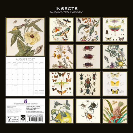 The Gifted Stationary Insects Kalender 2027