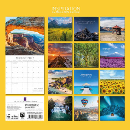 The Gifted Stationary Inspiration Kalender 2027
