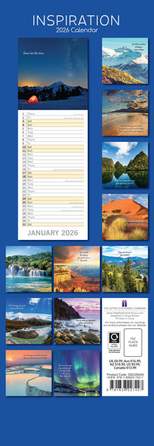 The Gifted Stationary Inspiration Slimline Kalender 2026