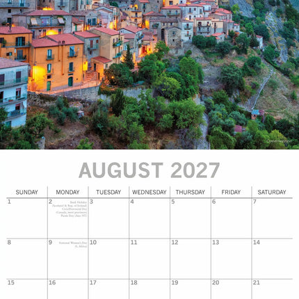 The Gifted Stationary Italië Kalender 2027