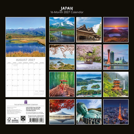 The Gifted Stationary Japan Kalender 2027