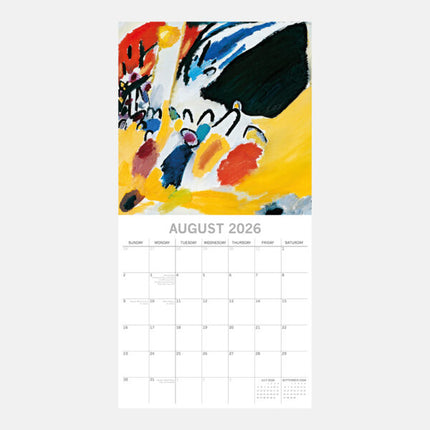 The Gifted Stationary Kandinsky Kalender 2026