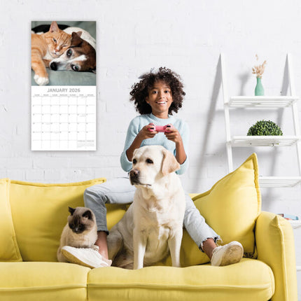 The Gifted Stationary Katten & Honden Kalender 2026