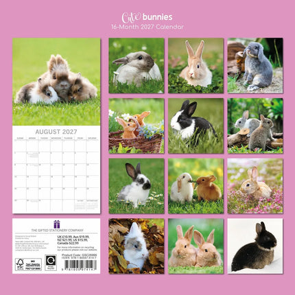The Gifted Stationary Konijnen Kalender 2027