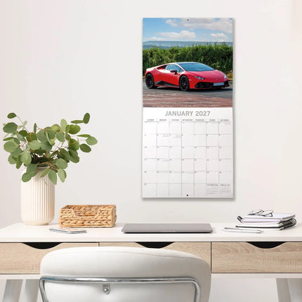 The Gifted Stationary Lamborghini Kalender 2027