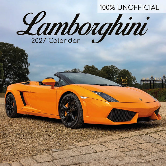 The Gifted Stationary Lamborghini Kalender 2027