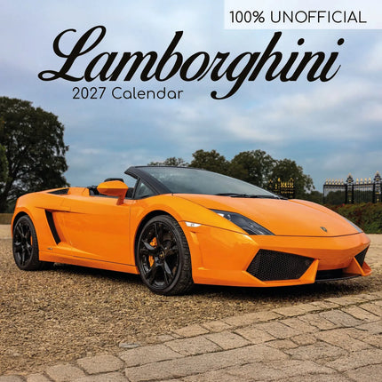 The Gifted Stationary Lamborghini Kalender 2027