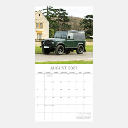 The Gifted Stationary Land Rover Kalender 2027