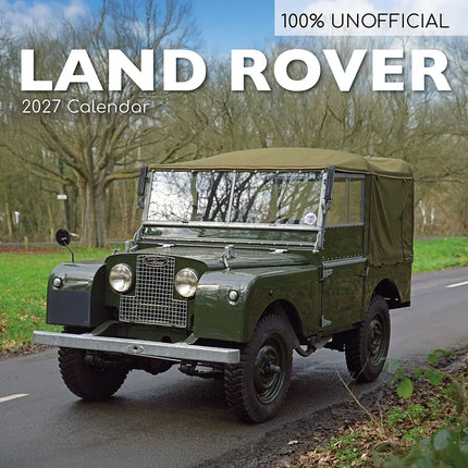 The Gifted Stationary Land Rover Kalender 2027
