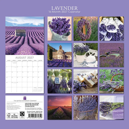 The Gifted Stationary Lavendel Kalender 2027