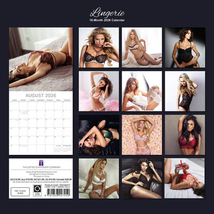 The Gifted Stationary Lingerie Kalender 2027