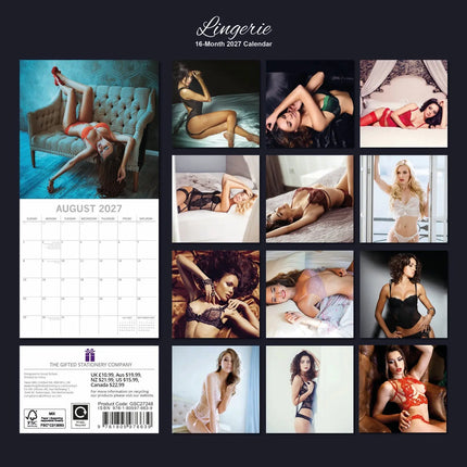 The Gifted Stationary Lingerie Kalender 2027