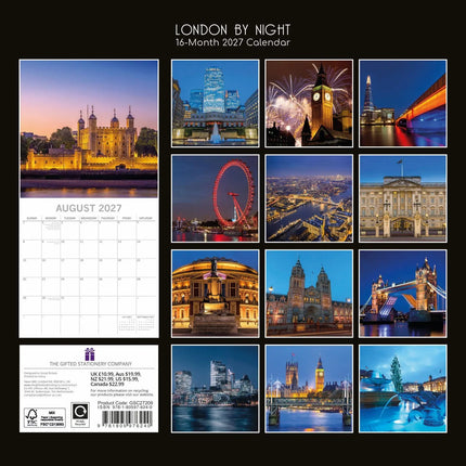 The Gifted Stationary Londen Limelight Kalender 2027