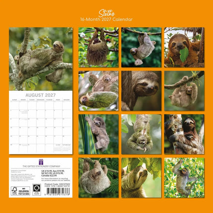 The Gifted Stationary Luiaard Kalender 2027