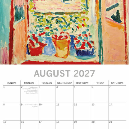 The Gifted Stationary Matisse Kalender 2027