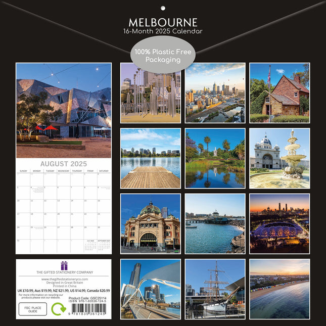 The Gifted Stationary Melbourne Kalender 2025