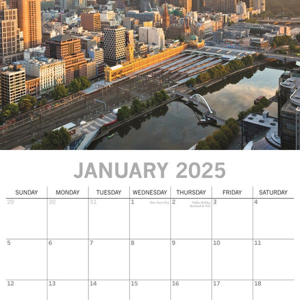 The Gifted Stationary Melbourne Kalender 2025