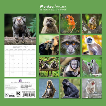 The Gifted Stationary Monkey Business Kalender 2027