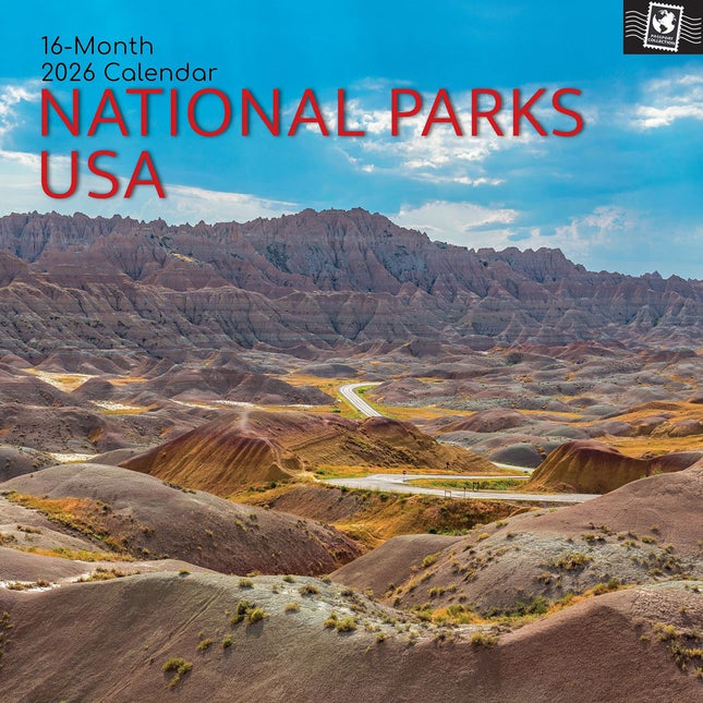 The Gifted Stationary National Parks Kalender 2026