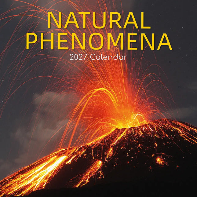 The Gifted Stationary Natural Phenomena Kalender 2027