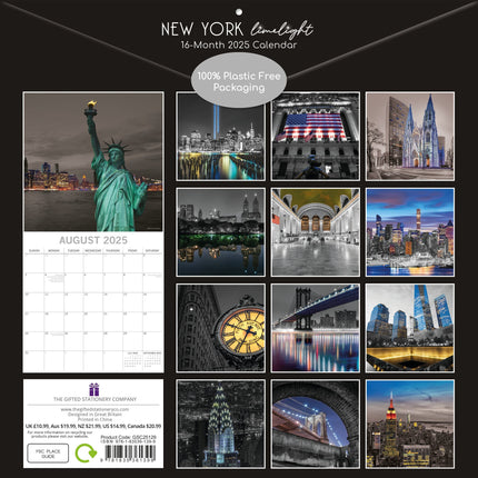 The Gifted Stationary New York Limelight Kalender 2025