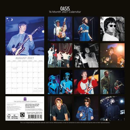 The Gifted Stationary Oasis Kalender 2027