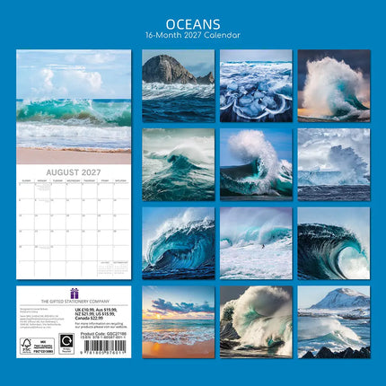 The Gifted Stationary Oceanen Kalender 2027