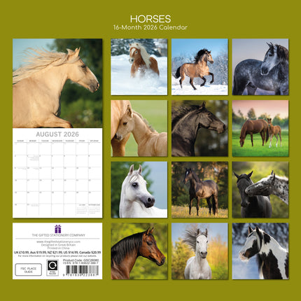 The Gifted Stationary Paarden Kalender 2026